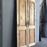Pair of cupboard doors - late 18th century