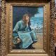 Tableau "Fille au bord de la mer".