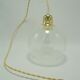 Bubble glass pendant light