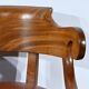 Mahogany Office Armchair, Louis Philippe Period – Mid-19th Century