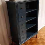 Scandinavian flour ganne blue