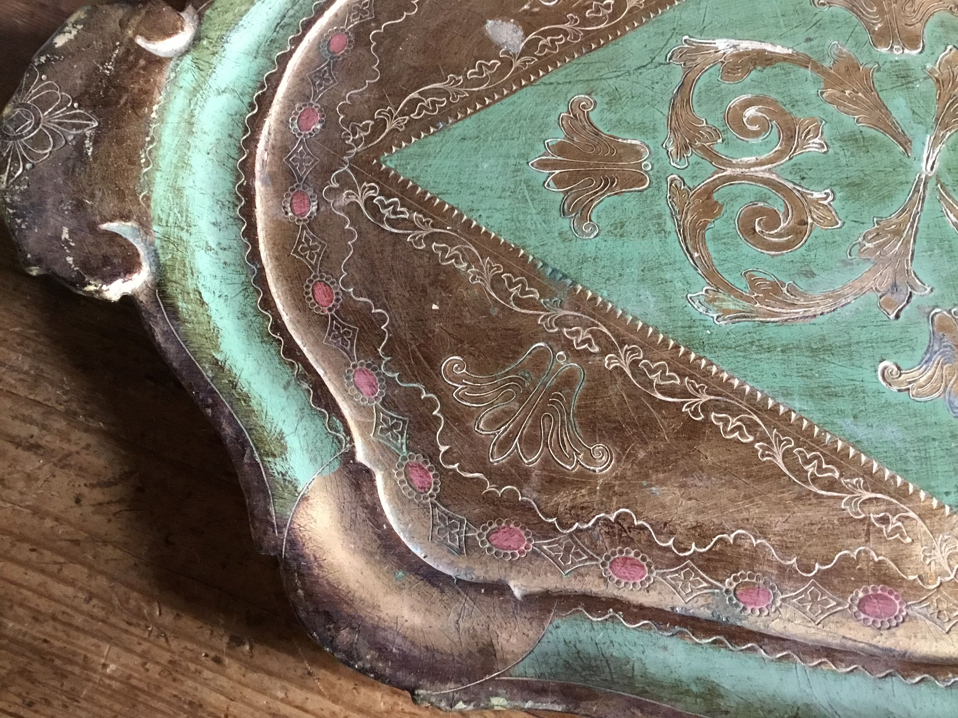 Vintage venetian tray