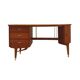 Mahogany desk, Norwegian design, 1960s, production: Sola Møbler