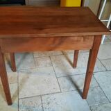 Table 1 tiroir merisier