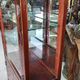 Asian lacquer display cabinet