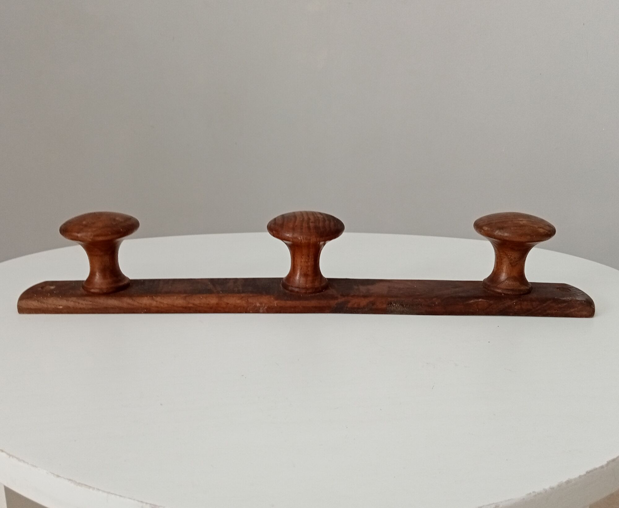 Vintage wooden coat rack 70s/80s