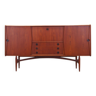 High teak sideboard, Danish design, 1970s, production: Denmark