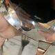 Silver metal cutlery of the silversmith Saint Medard