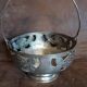 Coupe sur pied  métal  vintage