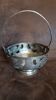 Coupe sur pied  métal  vintage