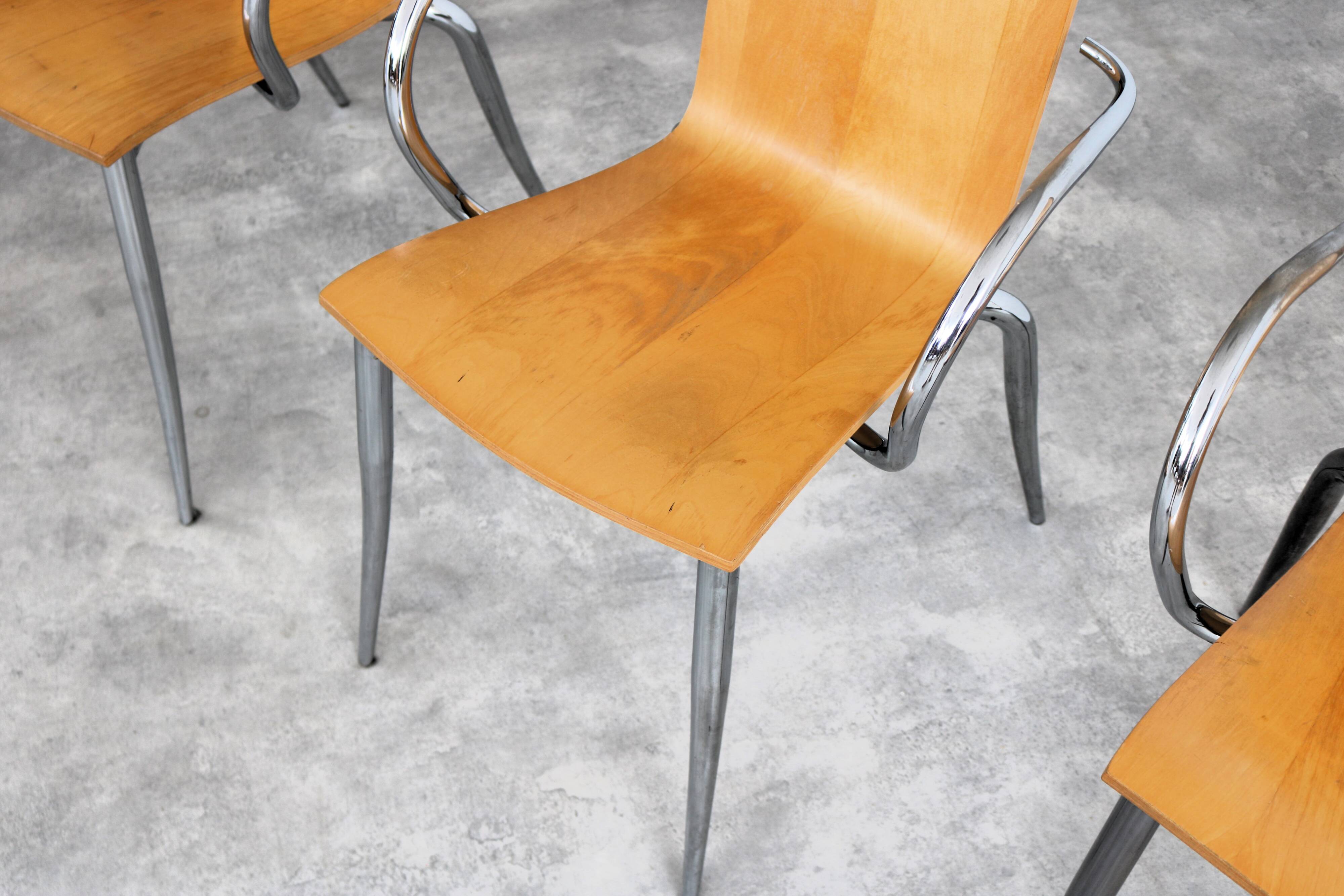 3 chaises vintage | Philippe Starck | Olly Tango