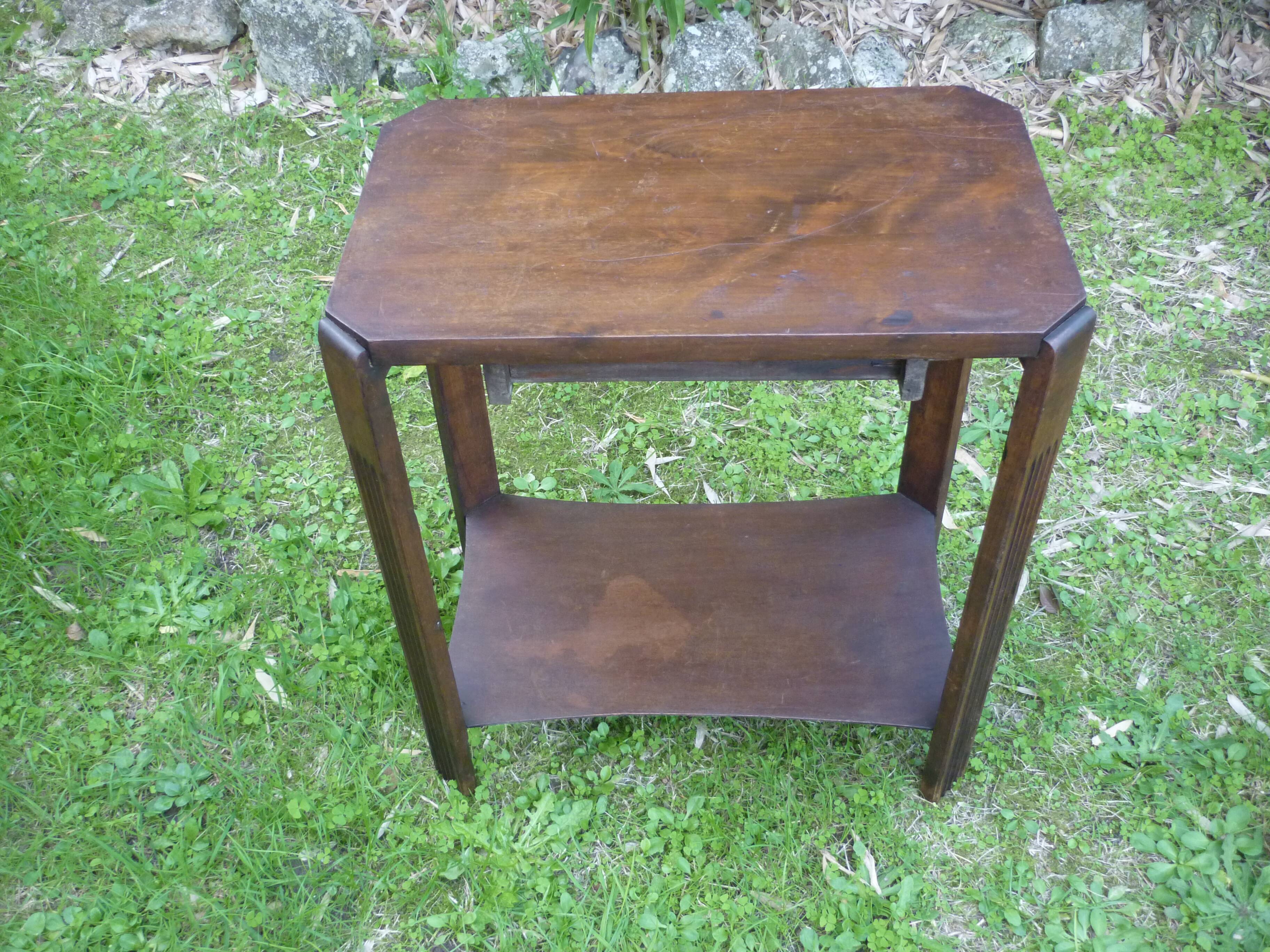 Bedside table in wood