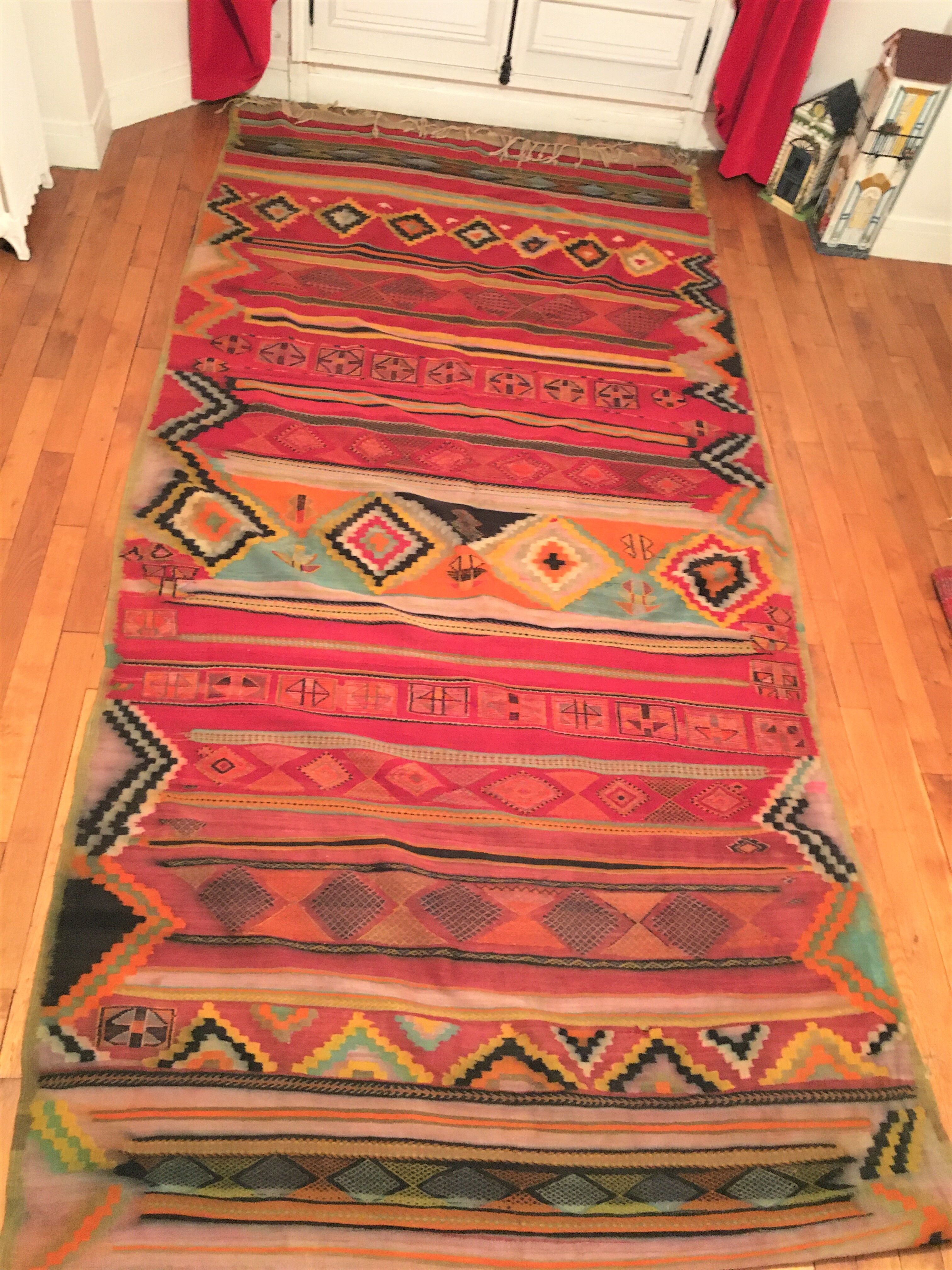 Wool kilim