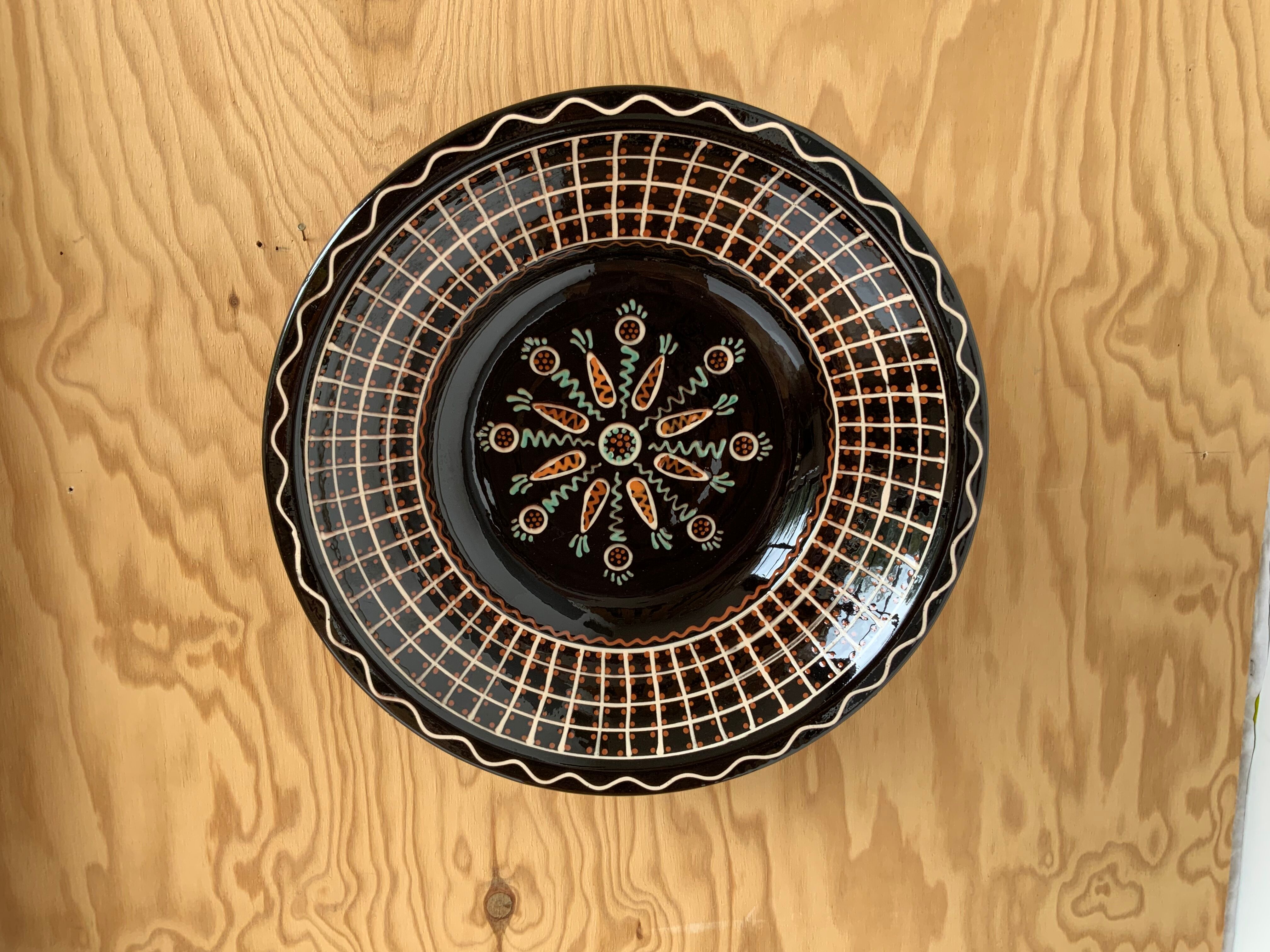 Plat en céramique