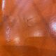 A dsw fiber red orange dowel walnut eames herman miller vintage 70 chair