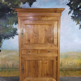 Standing Louis Philippe man in cherry wood