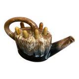 Vintage ceramic flower vase alphonse mouton watering can