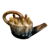 Vintage ceramic flower vase alphonse mouton watering can
