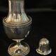 Solid silver sprinkler, neck brace hallmark, very good condition