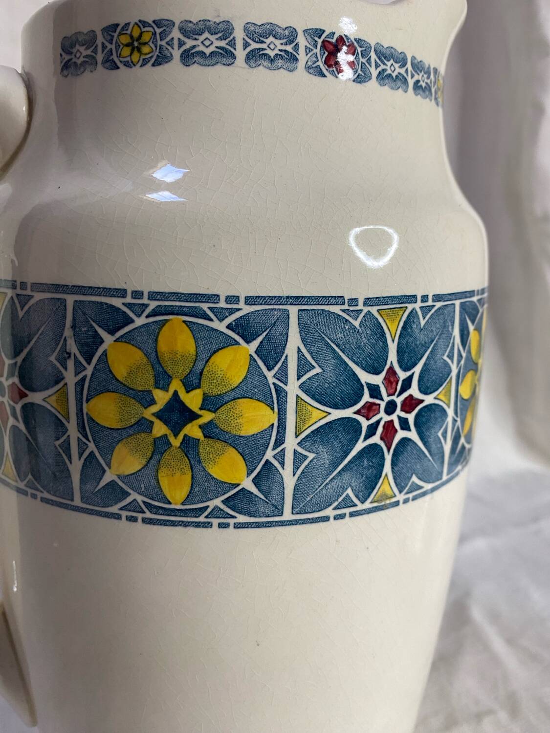 Antique toilet set - René Longchamp