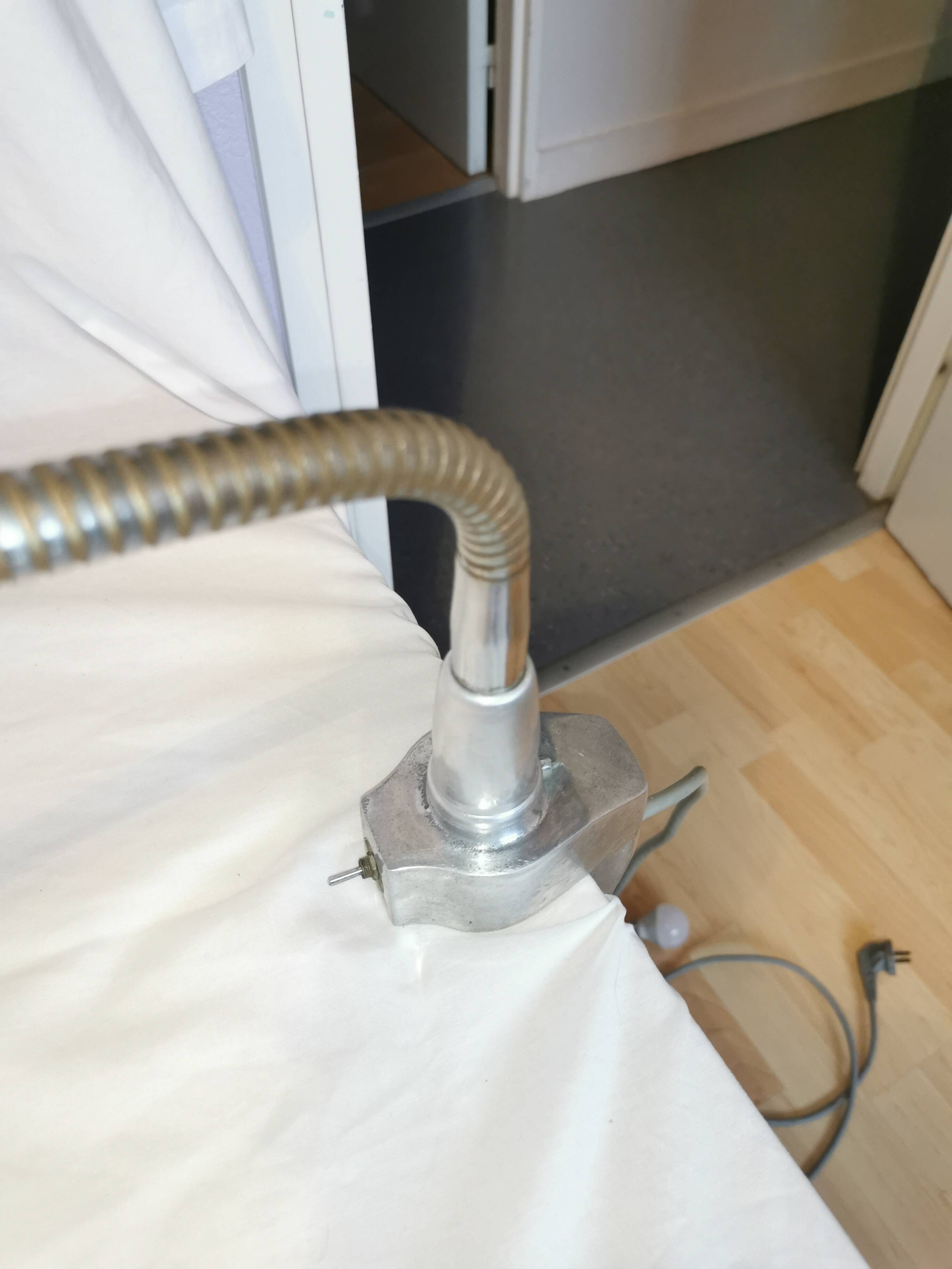 Jumo 215 flexible vice lamp, France, 1960.