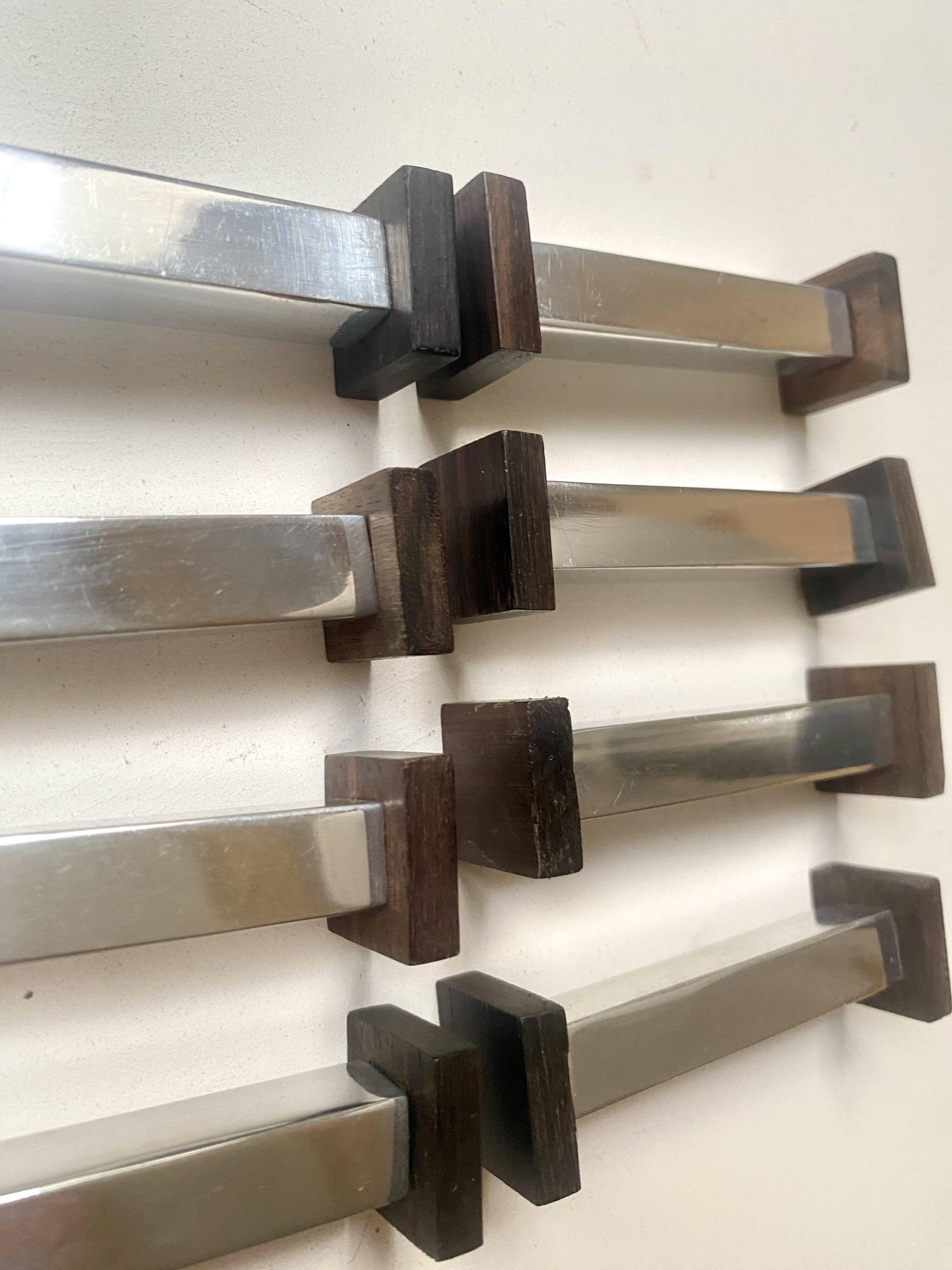 8 knife holders from the 70s