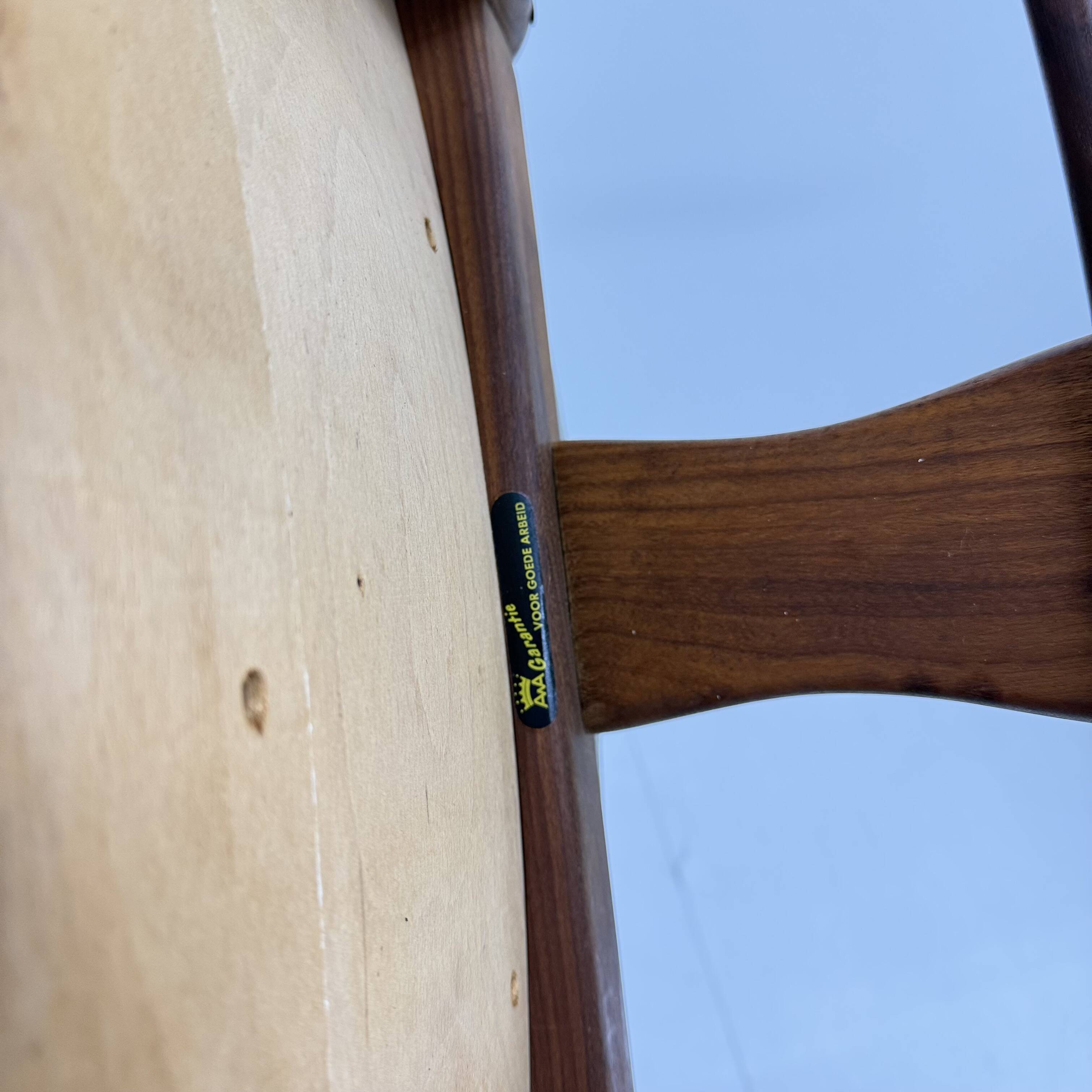 Vintage dining chair by Louis van Teeffelen , 1960's