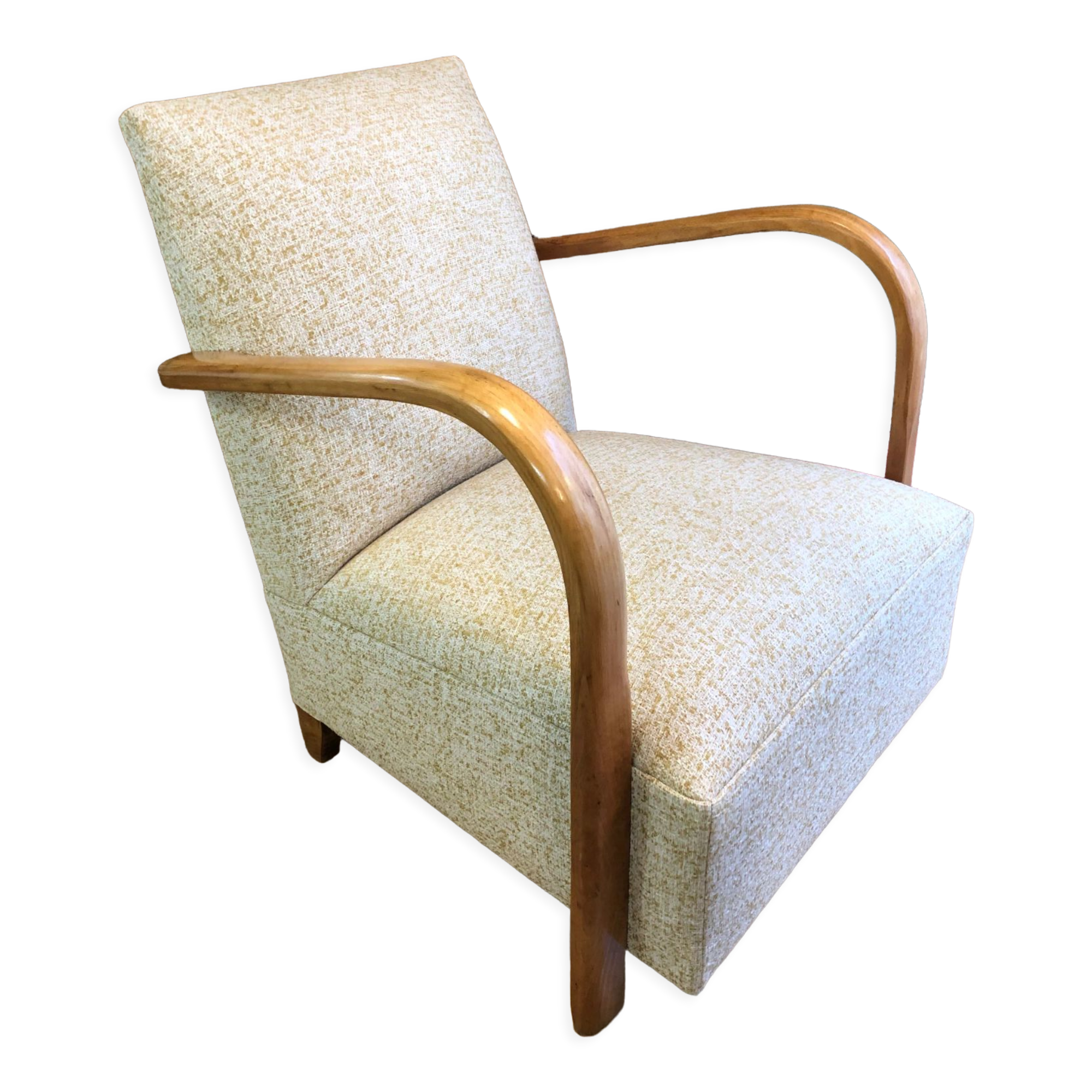 Fauteuil Art déco - années 30 rénové