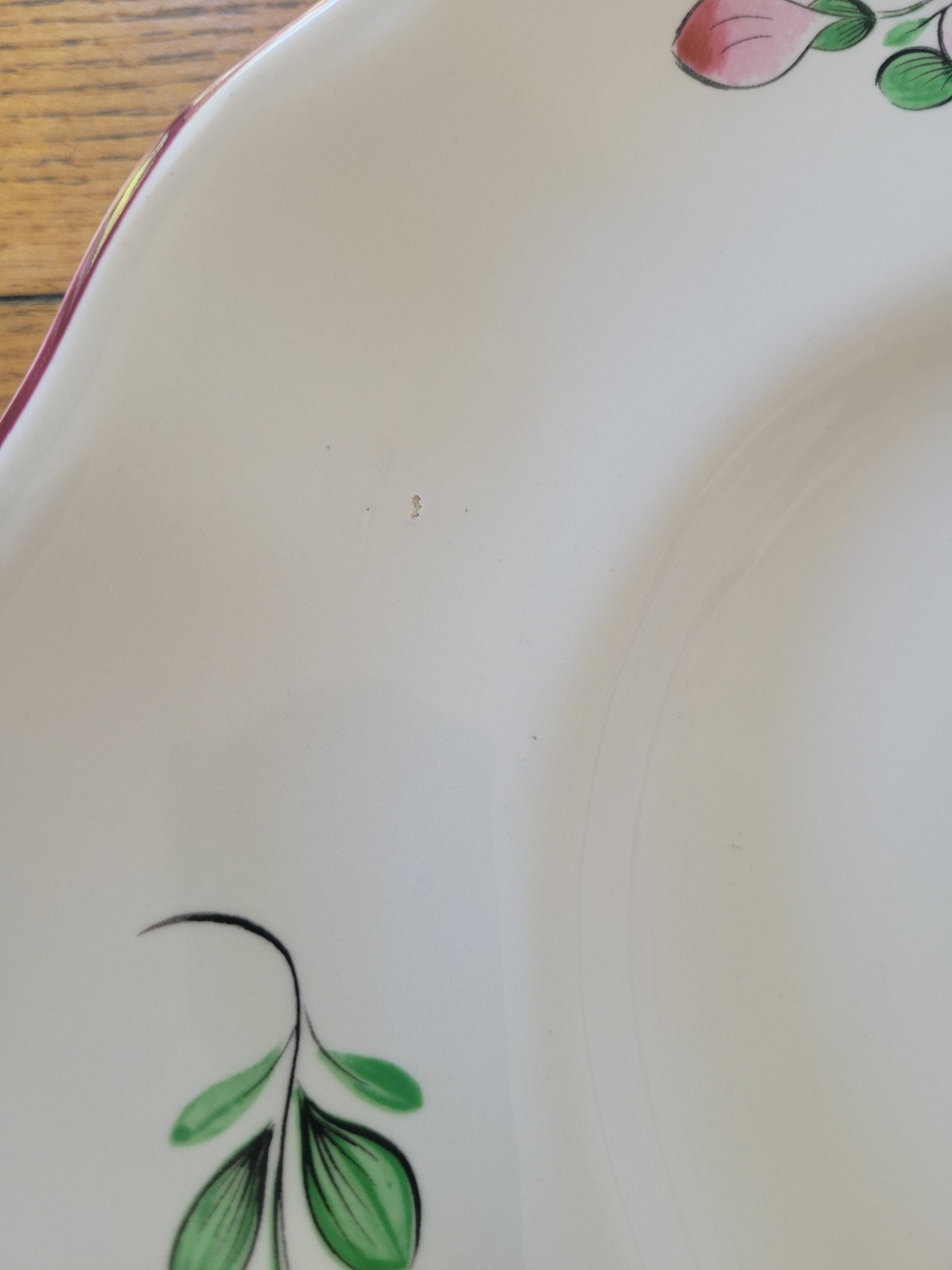 Large earthenware dish "Streetlight" St. Clement