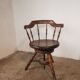 Fauteuil de bureau pivotant dit de capitaine vers 1900
