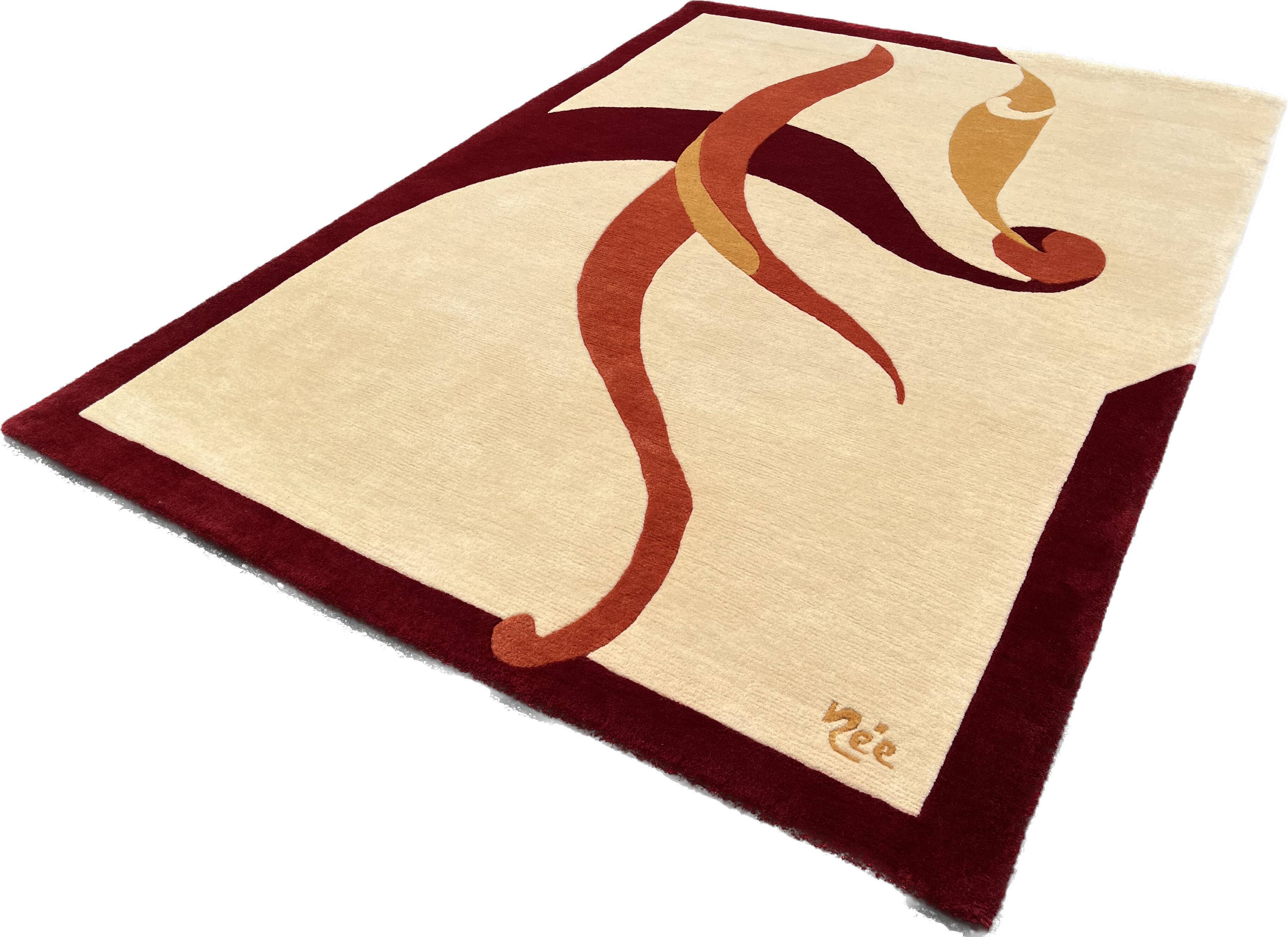 Aubusson rug by paulette née art rug 140x200cm