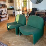 Paire des chauffeuses Alky giancarlo piretti