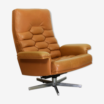 De Sede DS 35 swivel armchair by Robert Haussmann, Switzerland 1970s