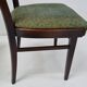 Ensemble de quatre chaises à manger/ Interier Praha, années 1950.