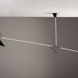 Lampe de plafond à contrepoids JJM Hoogervorst Anvia Pays-Bas 1957