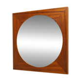 Teak wall mirror, 1960s