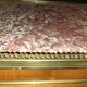 Pink marble table