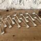 Guy Degrenne oyster forks