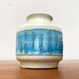 East German pottery vase from the GDR mid-century Strehla Keramik, 1960s.