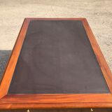 Double art deco mahogany desk