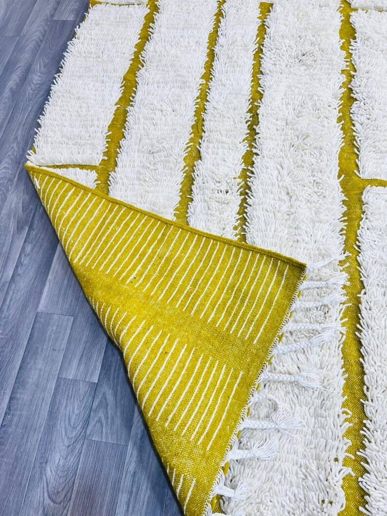 Authentic handmade pure wool rug size 150/350 cm