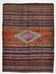 Tapis Kilim Anatolien Vintage – Rayures Ethniques, Tissé Main , 176x242 Cm