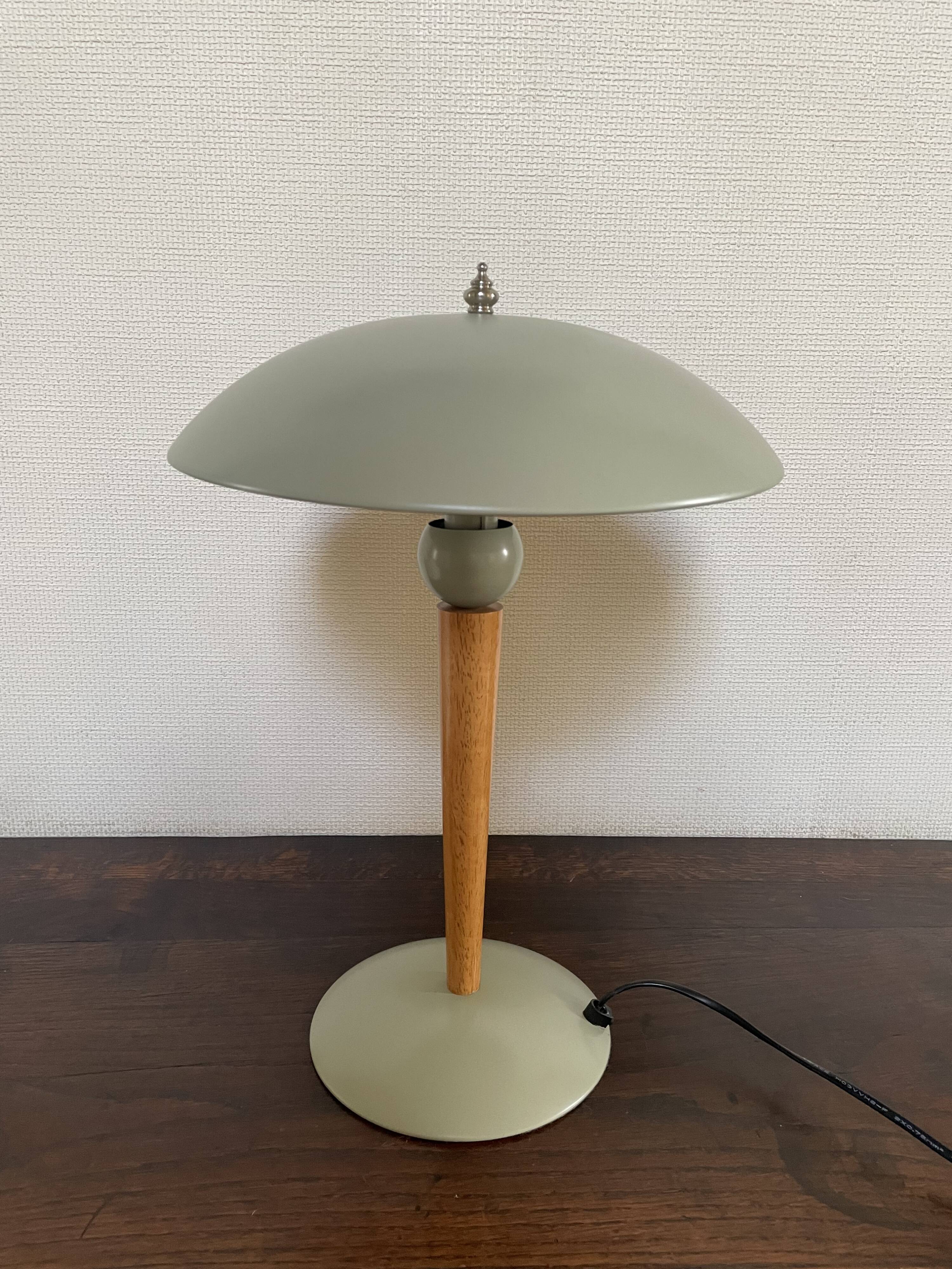 “Paquebot” lamp in wood and metal
