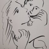 Pablo Picasso: Maternal Love - Signed Lithograph