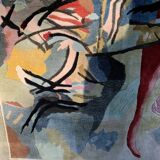 Tapis mural en soie