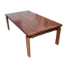 Scandinavian coffee table in Rio rosewood stamped Trioh