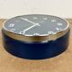 Vintage Blue Bakelite Electric Wall Clock from Metamec, 1970s