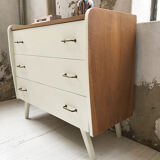 White vintage chest of drawers
