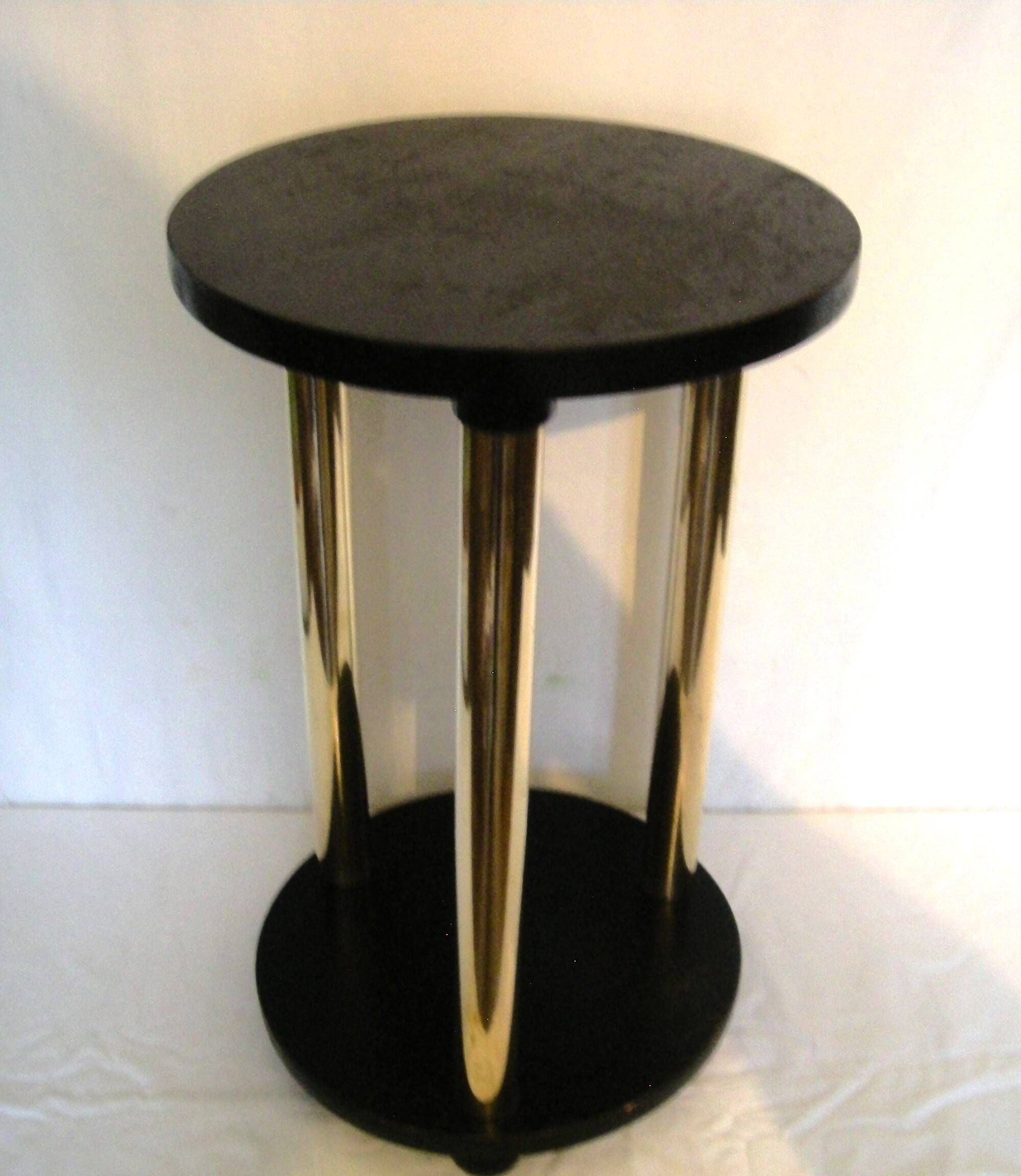 Round Art Deco Gueridon from the 1930s