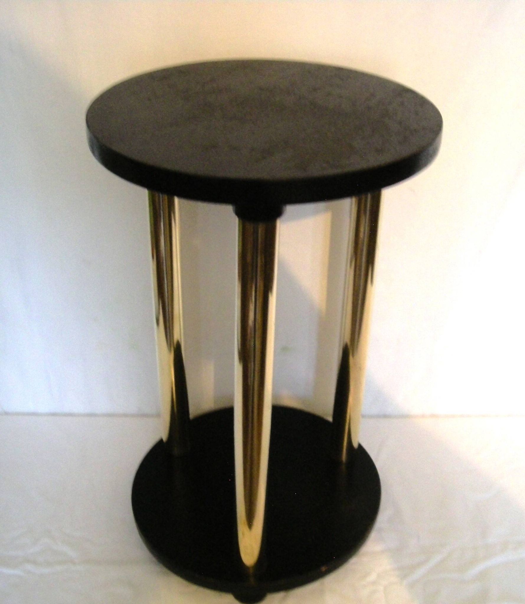Guéridon Rond Art Déco des années 30